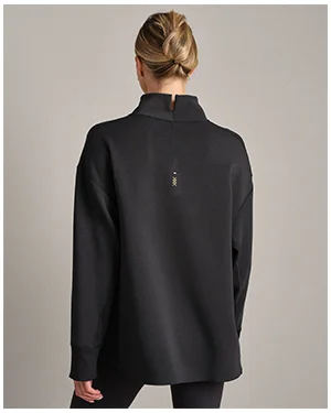DreamGlow™ Mock Neck Pullover