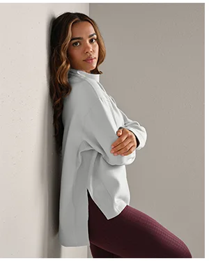 DreamGlow™ Mock Neck Pullover