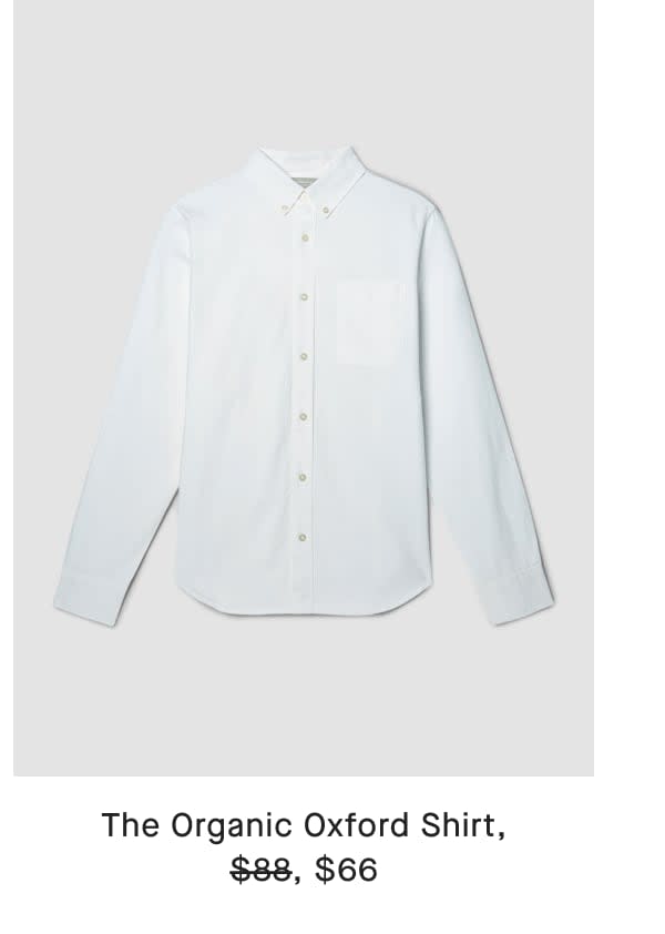 [image]The Organic Oxford Shirt