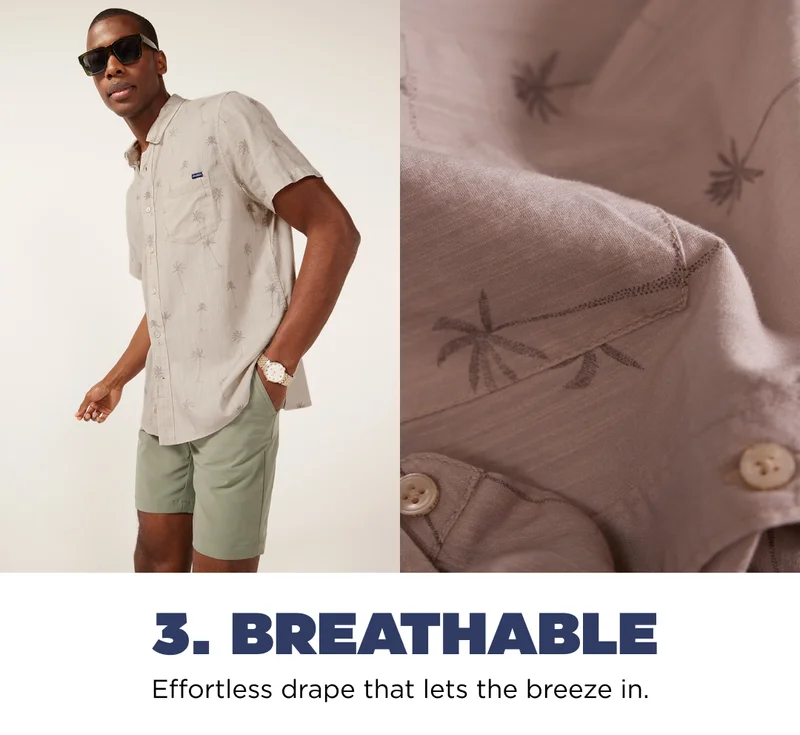 Resort Weave Friday Shirt: The Sands Of Time