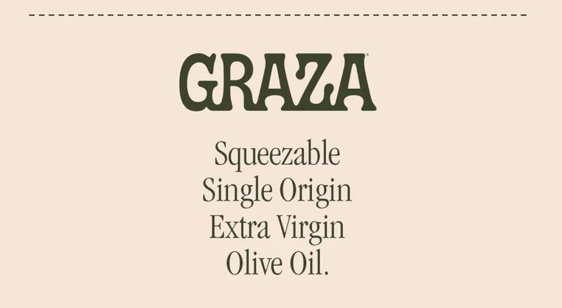 GRAZA SqueezableSingle Origin Extra Virgin Olive Oil.