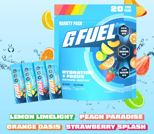 G FUEL HYDRATION + FOCUS