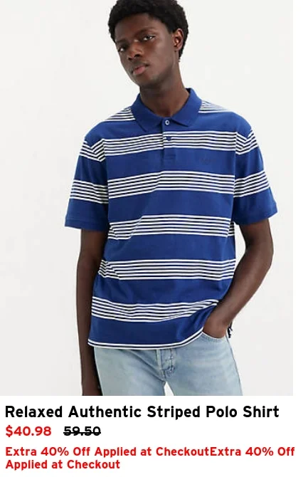 SHOP EXTRA 40% OFF SALE
