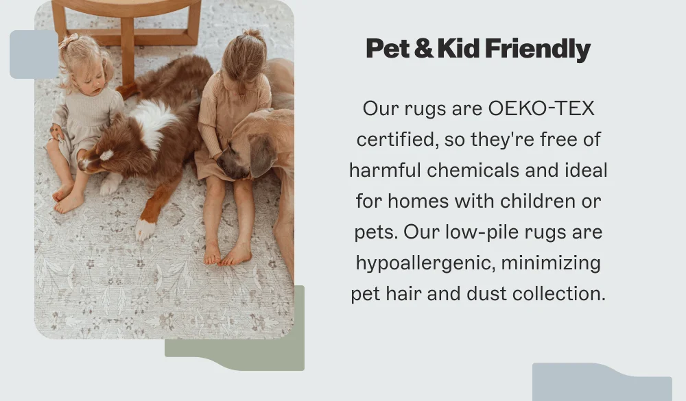Pet & Kid Friendly