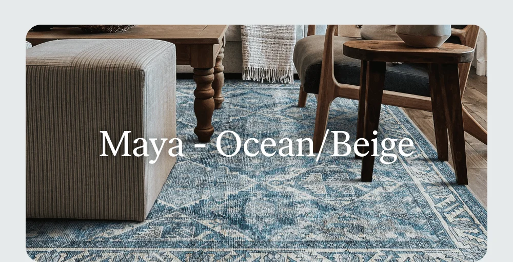 [ Maya - Ocean/Beige ]