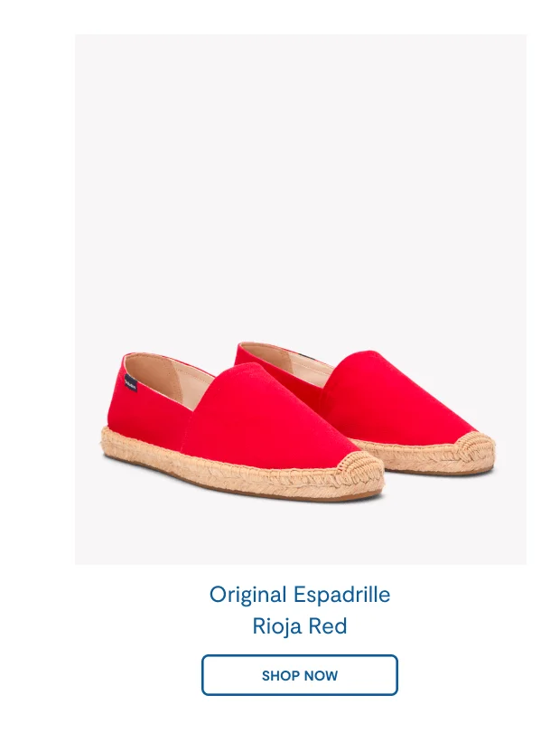 The Original Espadrille Rioja Red