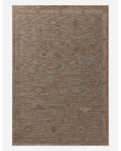 Cortina Indoor / Outdoor Rug - Natural and Sand / 6'7" x 9'4"