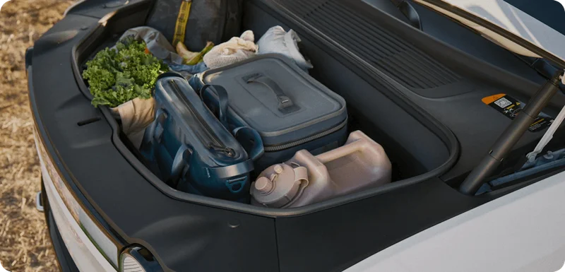 R1T Front Trunk