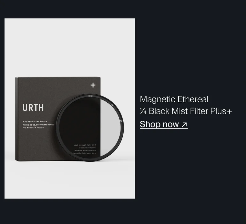 Magnetic Ethereal  ¼ Black Mist Filter Plus+