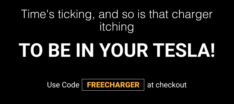 Free Tesla Car Charger w/RimCase Order