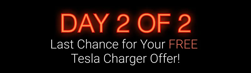 Free Tesla Car Charger w/RimCase Order