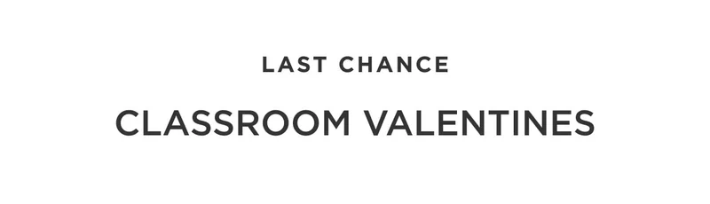 Classroom Valentines