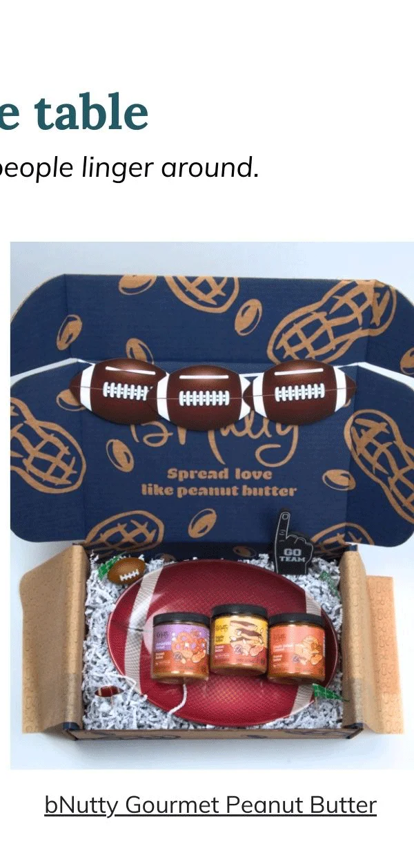 bNutty Gourmet Peanut Butter Subscription