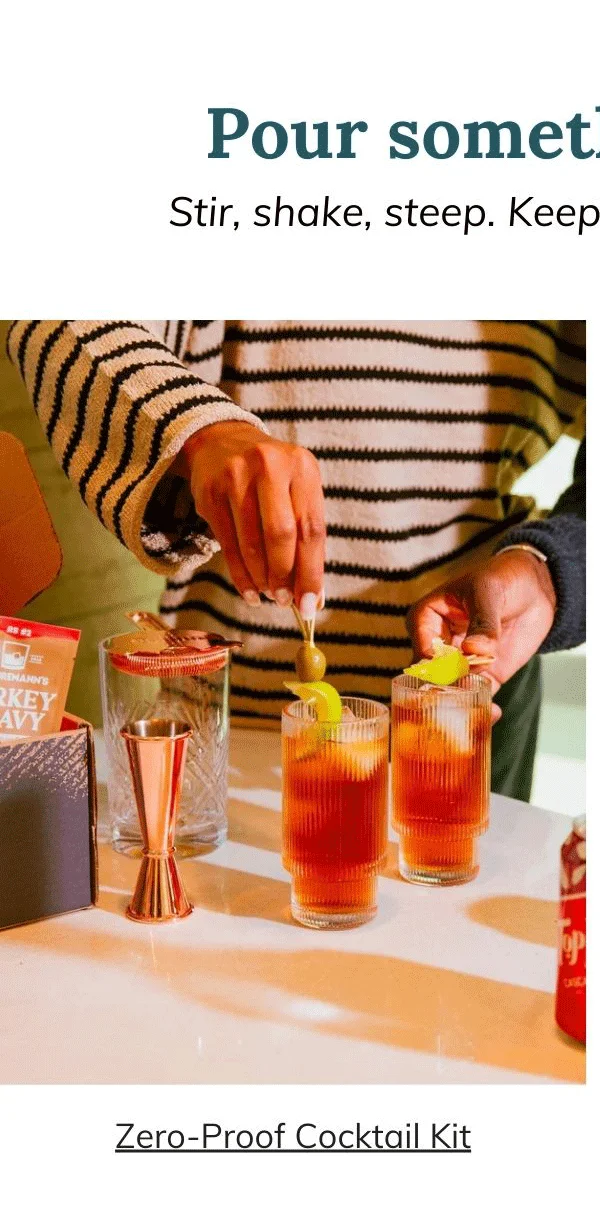 Monthly Zero-Proof Cocktail Kit - Raising the Bar