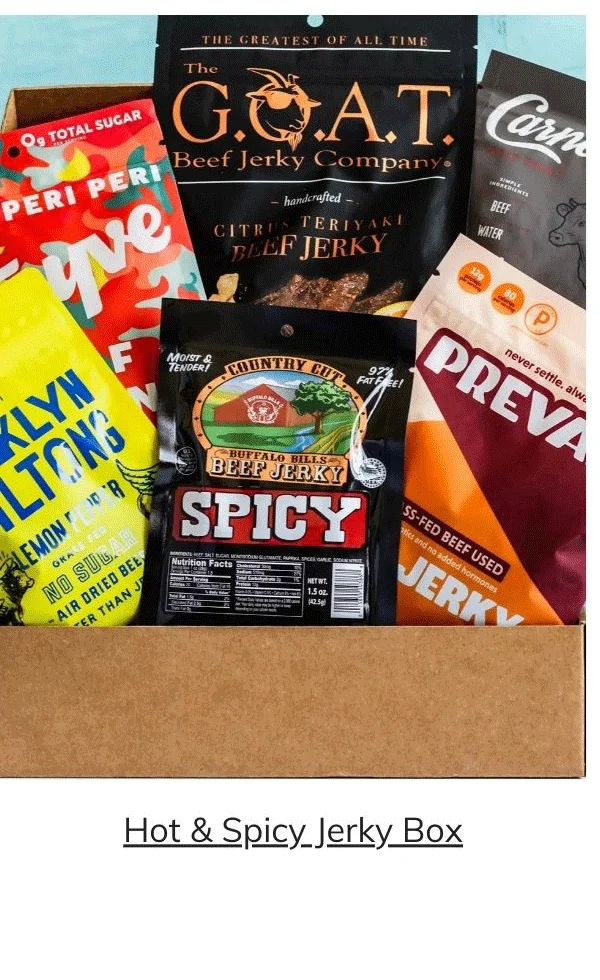 Hot & Spicy Jerky Box