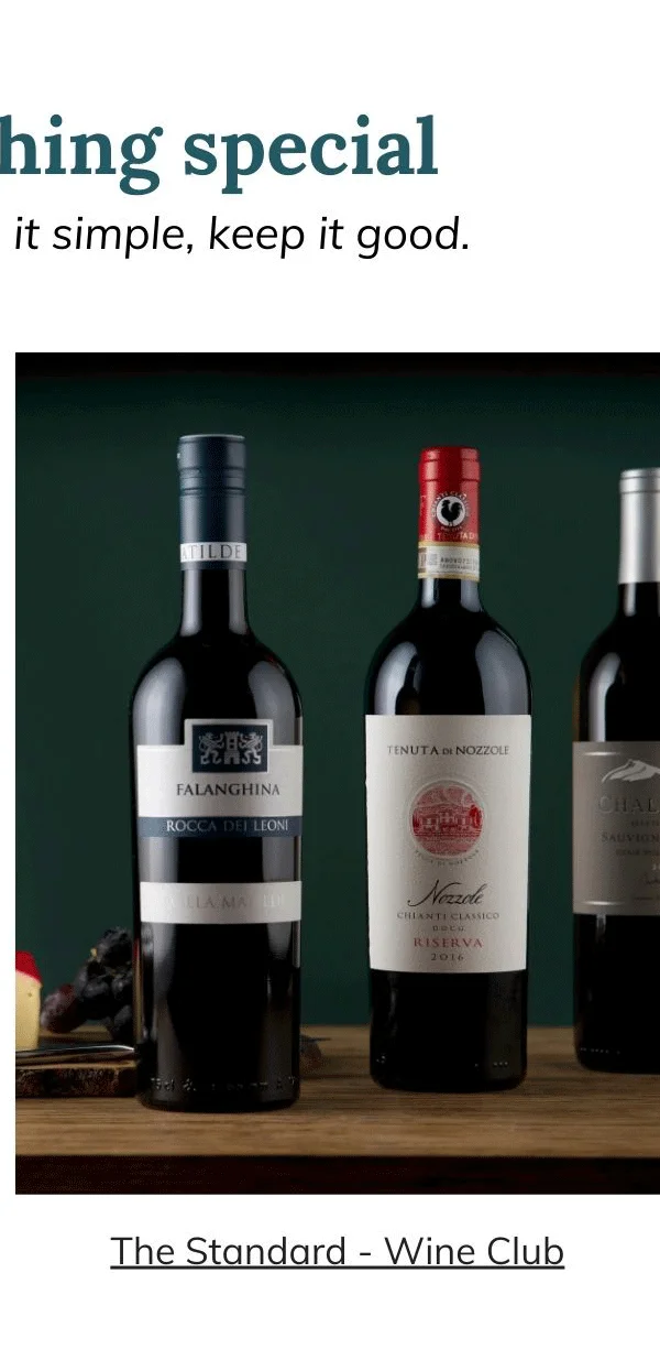 The Standard - Wine Club (Monthly) By "He Wines, She Dines"