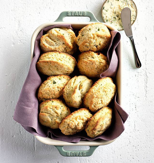 buttermilk & herb biscuits