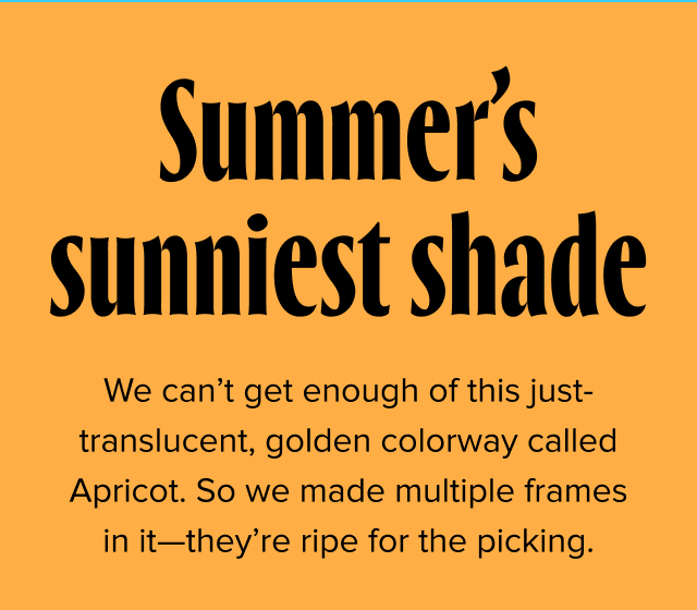 Summer's sunniest shade