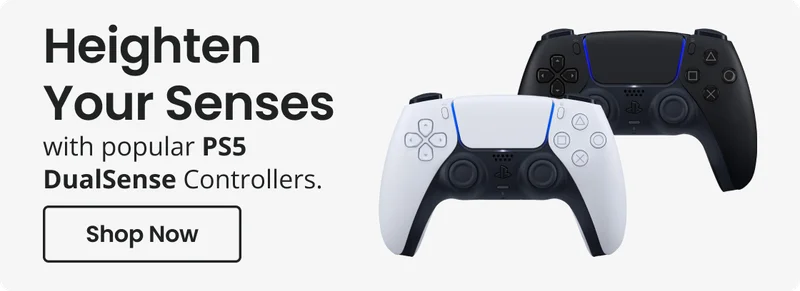 Heighten Your Senses with popular PS5 DualSense Controllers. Shop Now