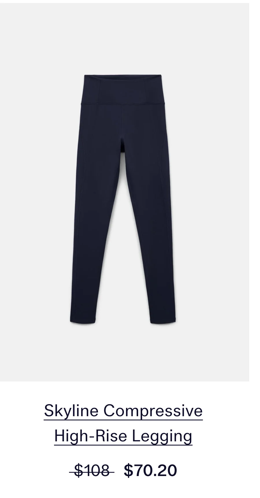 Skyline Compressive High-Rise Legging