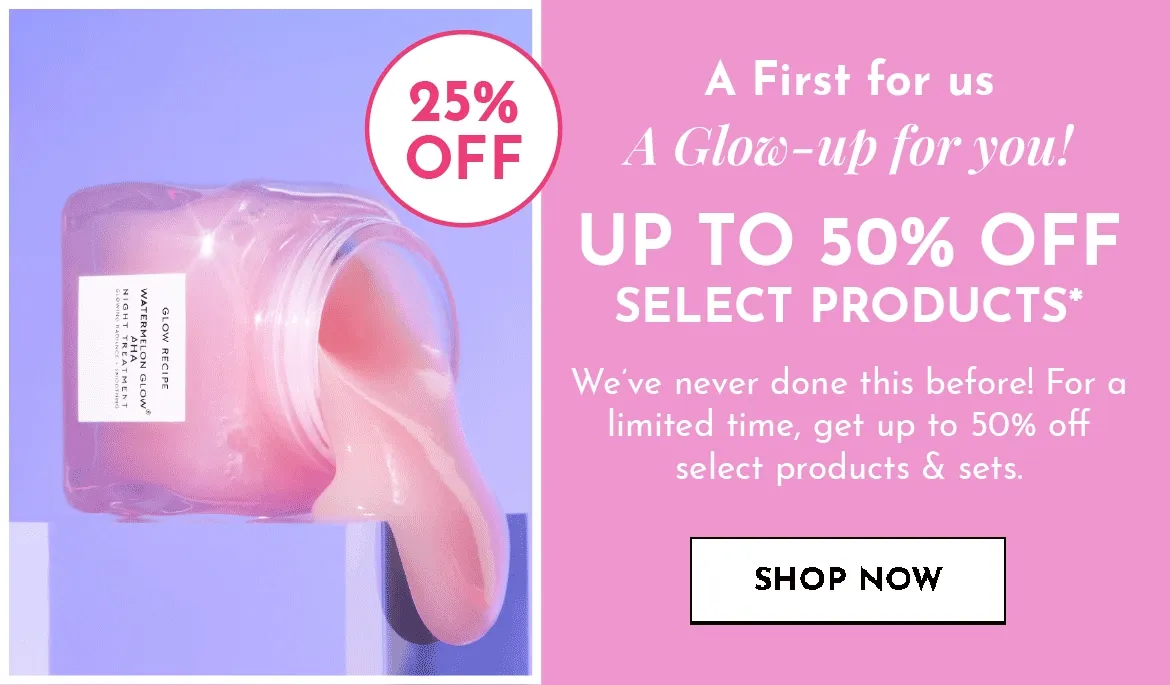 Up To 50% OFF Select Products
