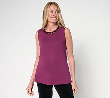 Jingle Belles by Kim Gravel TripleLuxe Baby SequinTrim Tank