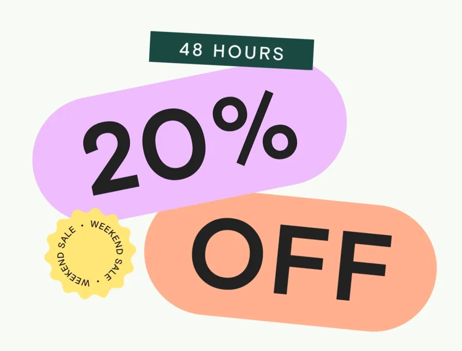 teach:able – Weekend sale