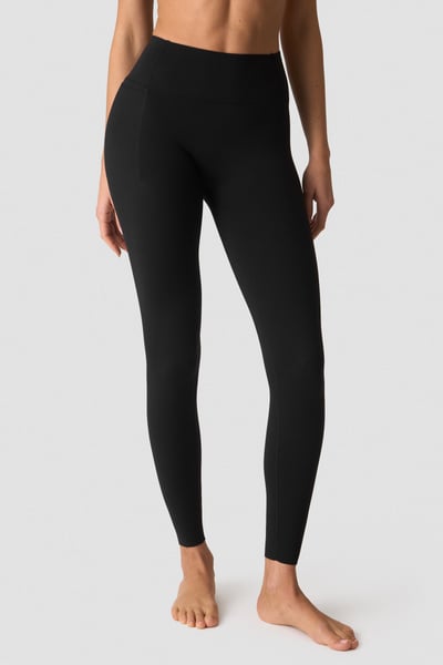 Image of Nimble V-Shape No-rise Tights Black