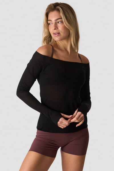 Image of Nimble Thin Long Sleeve Black
