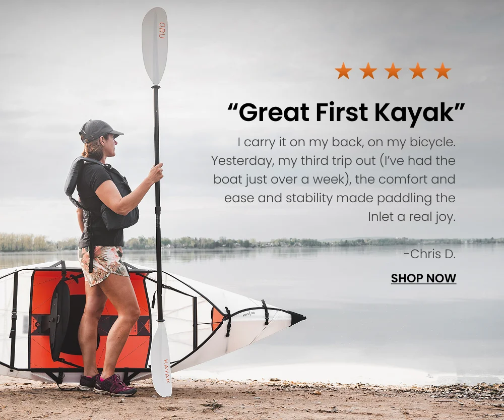 Five stars for the great first kayak