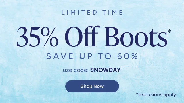 Limited Time - 35% Off Boots - Image