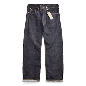 Relaxed Straight Fit Selvedge Denim Jeans