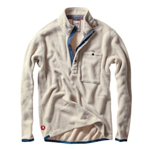 Terry Snap-Zip Mock