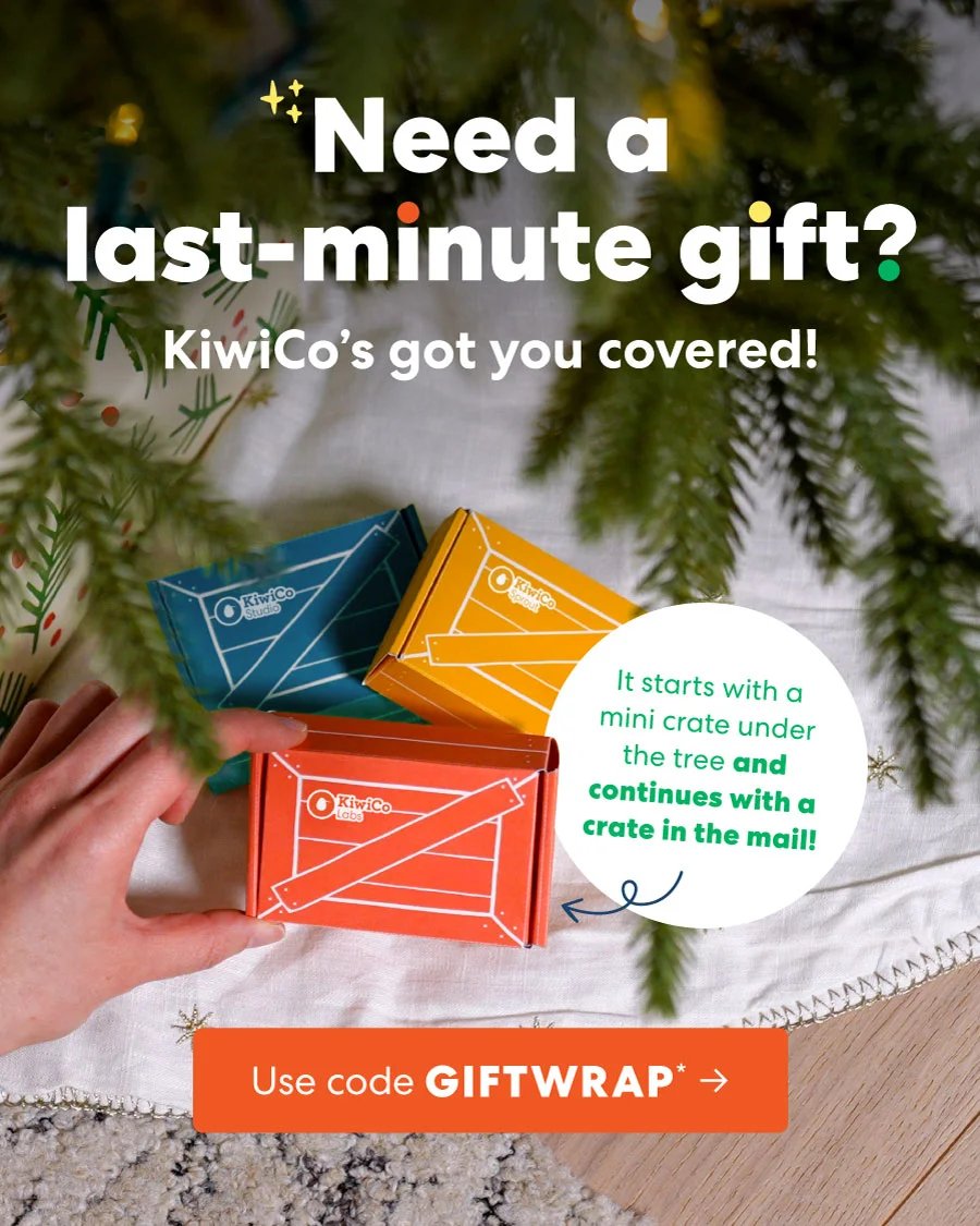 Need a last-minute gift? KiwiCo's got you covered! Need a last-minute gift? KiwiCo's got you covered!