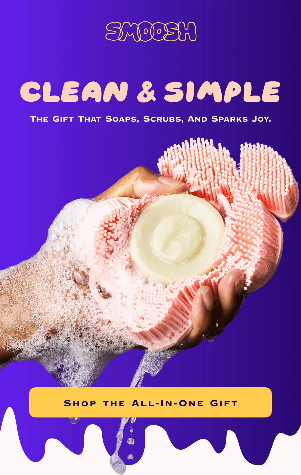 Clean & Simple - the gift that soaps scrubs and sparks joy