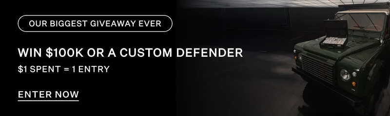 Win $100K or a custom Defender