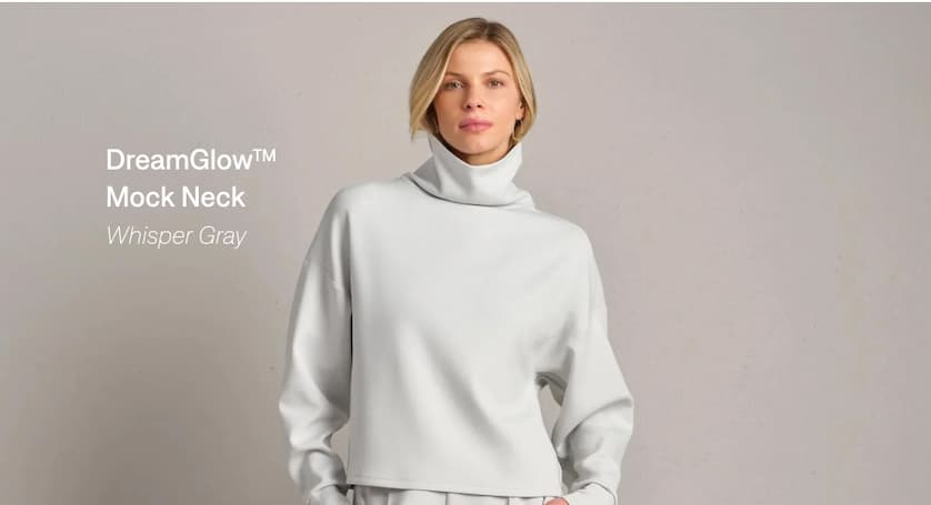 DreamGlow™ Mock Neck