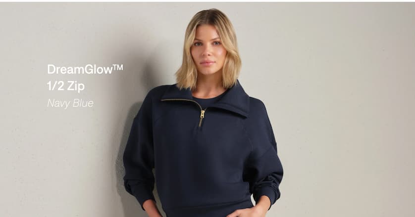 DreamGlow™ 1/2 Zip