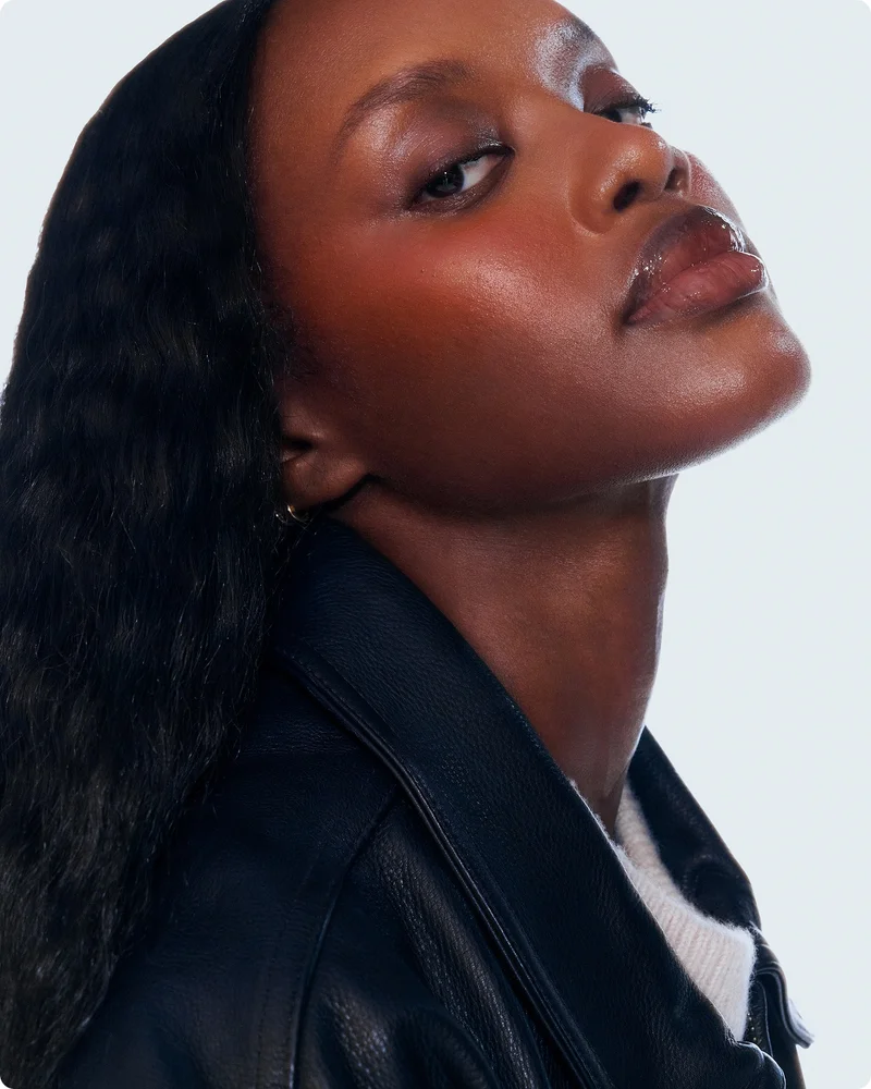 milly wears sun soak, flex, and espresso