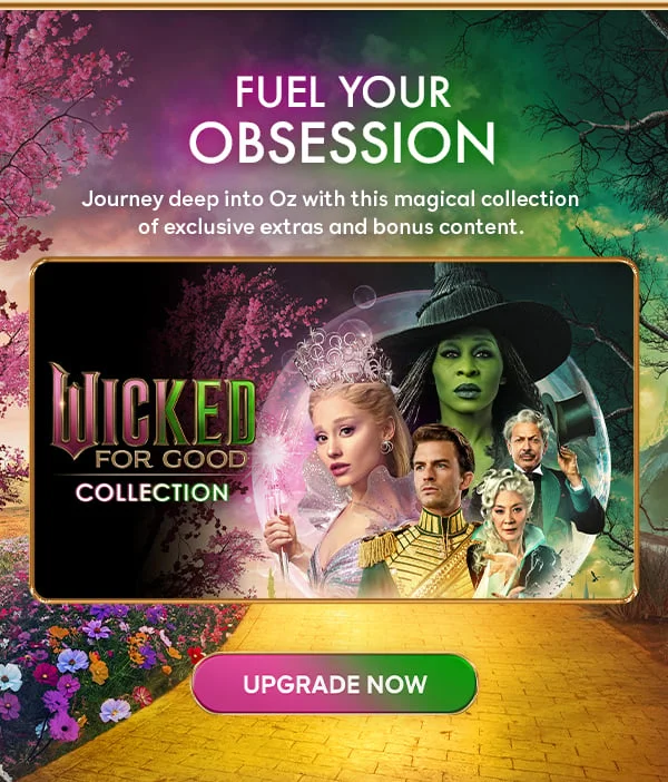 Fuel your obsession - Journey deep into Oz with this magical collection of exclusive extras and bonus content.