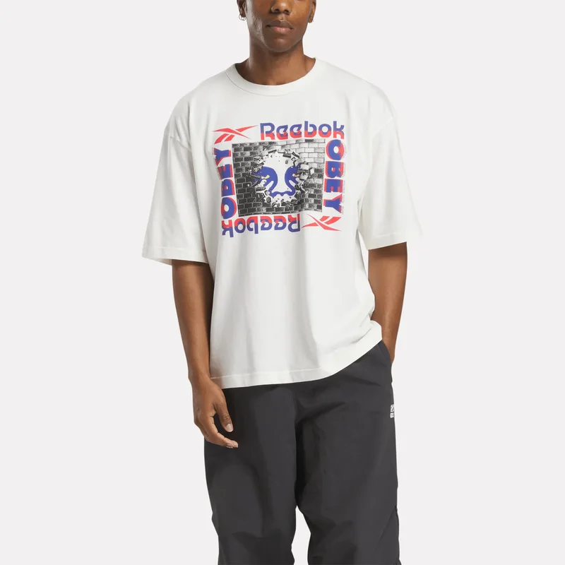 Image of Reebok x OBEY Graphic T-Shirt