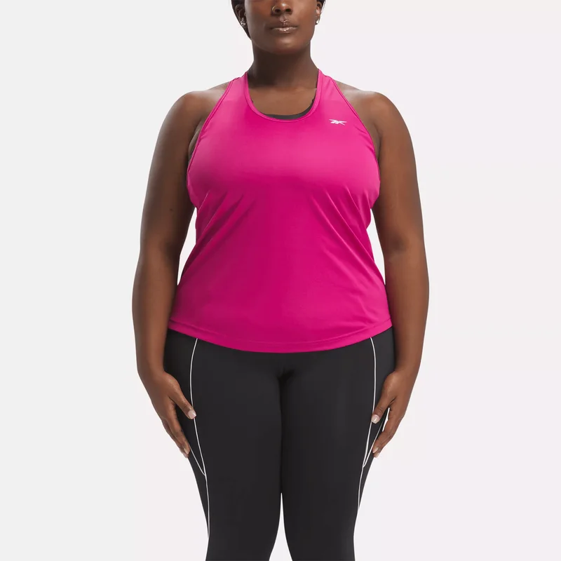 Image of Women's Workout Ready Mesh Back Tank Top (Plus Size)