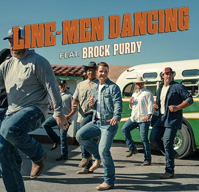 LINE-MAN DANCING FEAT BROCK PURDY