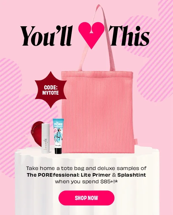 Get four FREE deluxe samples when you spend $85+