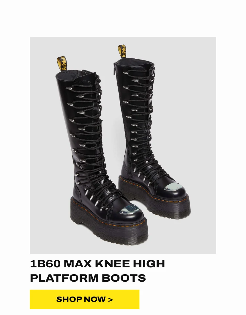 1B60 MAX KNEE HIGH PLATFORM BOOTS