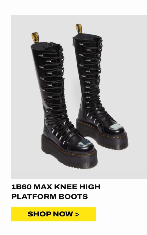 1B60 MAX KNEE HIGH PLATFORM BOOTS