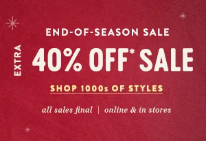 Extra 40% Off Sale
