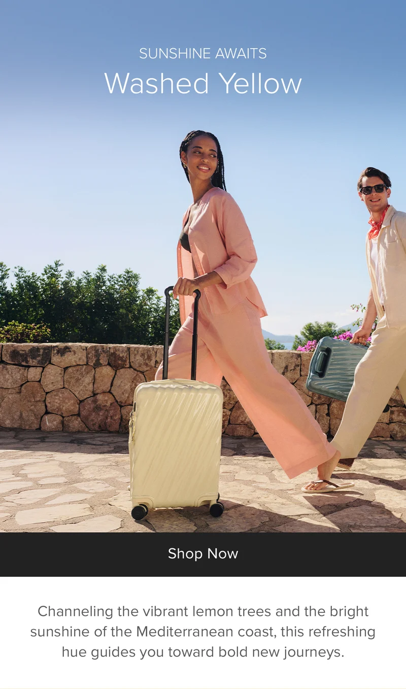 PRESENTING MEDITERRANEAN ESCAPE - WASHED YELLOW
