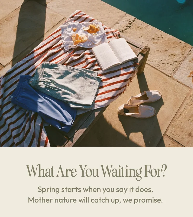 What are you waiting for?