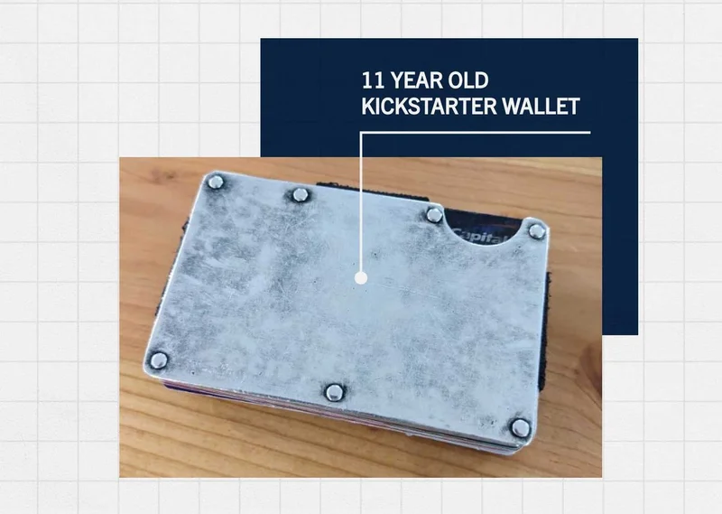 11 Year Old Kickstarter Wallet